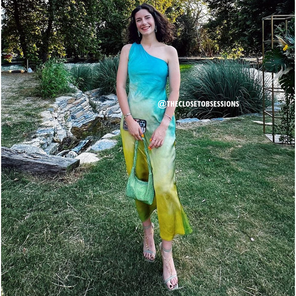 ZARA BLOGGER FAVE!!! Flowy Midi Dress NWT - Picture 15 of 16